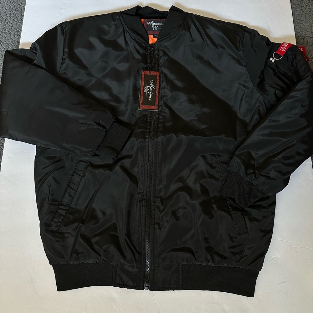Maximos mens bomber zipup jacket